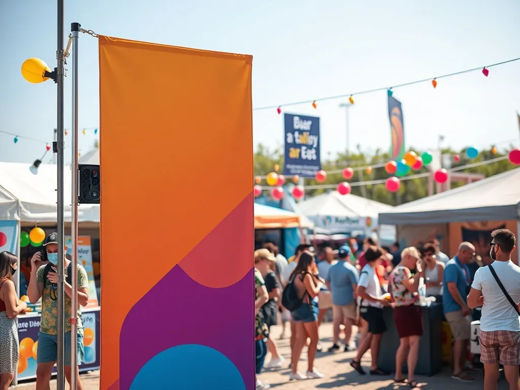 Jak banery reklamowe sprawdzają się podczas wydarzeń i targów