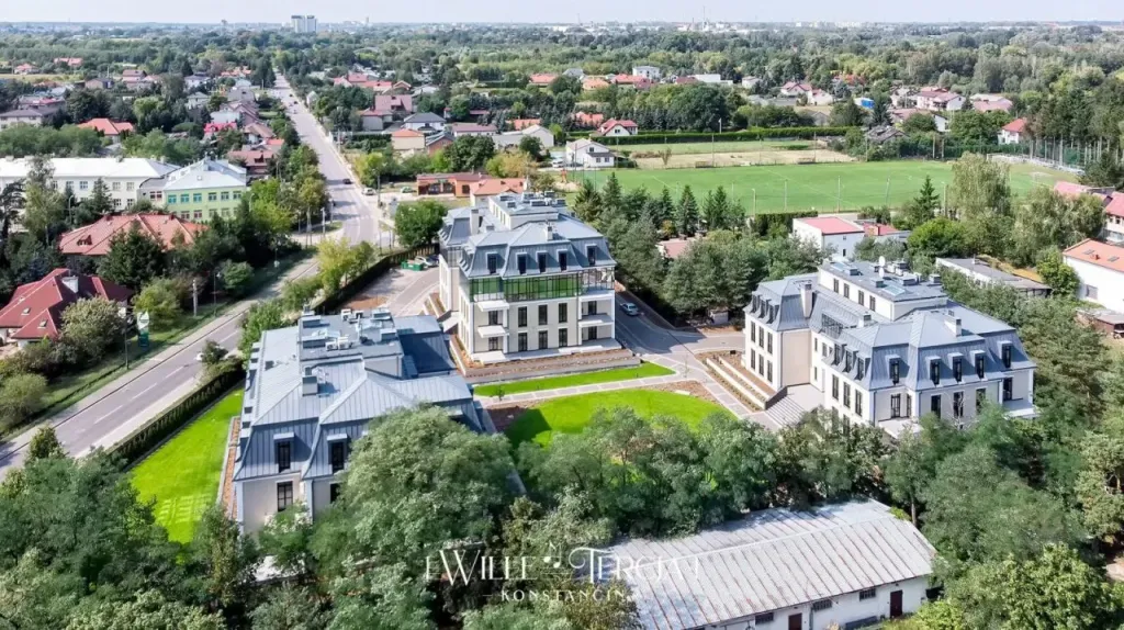 Dlaczego apartamenty Wille Tercja doskonale wpisują się w krajobraz Konstancina?